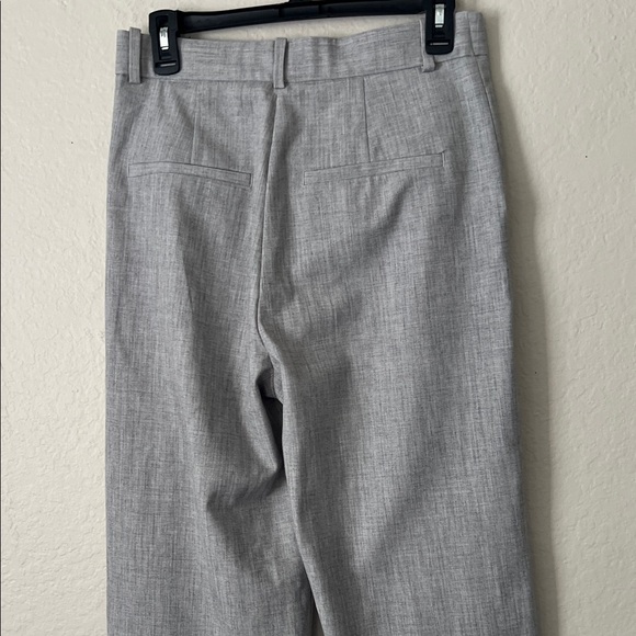 Abercrombie & Fitch Sloane Tailored Wide Leg Pants Gray in Size 6 - Picture 5 of 14
